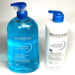 bioderma Atoderm gel douche 1 LITRE + Crème  ultra hydratante 500ml