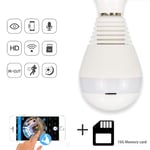 smzzz Security Camera System Blink1080P Security Light Bulb Camera Smart WIFI Two-way Voice Motion Detection Suitable for Wireless Security Surveillance In Home Office Stores Clear