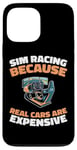 Coque pour iPhone 13 Pro Max Gamer Simulation De Course - Racer Sim Racing