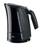 Bouilloire électrique BRAUN Multiquick 5 - 1,6 L - Noir - Système d’ébullition rapide