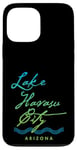 Coque pour iPhone 13 Pro Max Design typographique Lake Havasu City Arizona