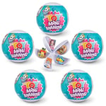 ZURU 5 SURPRISE- Jouet Série 1 Vague 2 (5 Pack) Miniature Toy Minis Marques Brands Capsules Collectible, Simple, 77126