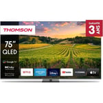 Thomson TV QLED 75QG5C14 - 75' (190 cm) - 4K UHD 3840x2160 - HDR 10 - Google TV - 2xHDMI 2.1 + 2xHDMI 2.0