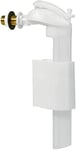 Wirquin 10717739 Chasse d'eau wc robinet flotteur à alimentation latérale F90, blanc