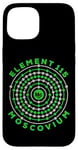 Coque pour iPhone 15 Element 115 Ununpentium Atomic Number Anti Gravity Moscovium