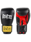 BENLEE Rocky Marciano "Fighter" Gant de boxe cuir, Noir/Rouge, 10