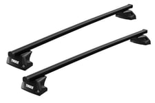 Thule SquareBar EVO BMW X3 5-dr SUV 2010-2017 integrerad reling / flush rails