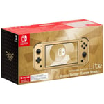 Console portable Nintendo Switch Lite • Édition Limitée Hyrule + 12 mois d'abonnement NSO avec Pack Additionel (Code)