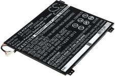 Kompatibelt med Acer Aspire One Cloudbook AO1-431-C24G, 11.4V, 4700 mAh