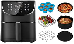 Papier Cuisson Air Fryer pour COSORI 5,5L XXL, 100 Pièces 20cm Papier  Sulfurisé Air Fryer Compatible Cecotec Philips 4.5-6L : : Cuisine  et Maison