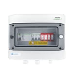 EMITER EM-276_AC AC-skåp, IP65, SPD AC Dehn typ 2, överströmsskydd 25A 3-F, RCD typ A 40A/300mA