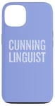 Coque pour iPhone 13 Costume d'Halloween rusé de dernière minute pour linguiste