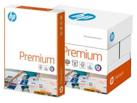 HP A4 100gsm White Premium Copy Printer Copier Paper 2500 sheets 5 ream Box +24h