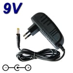 TOP CHARGEUR ® Adaptateur Secteur Alimentation Chargeur 9V pour Lecteur DVD Portable Takara VR127B VR127P