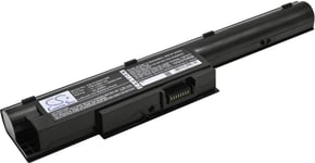 Kompatibelt med Fujitsu Lifebook BH531, 11.1V, 5000 mAh