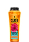 Gliss Schwarzkopf Shampoo Summer Repair pour cheveux évacués par l'été 250 ml