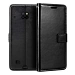 Doogee S88 Pro Wallet Case, Premium PU Leather Magnetic Flip Case Cover with Card Holder and Kickstand for Doogee S88