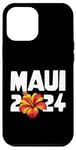 Coque pour iPhone 14 Plus Maui 2024 Hawaii Souvenirs et cadeaux de voyage