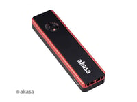 Akasa Vegas Ak-Enu3m2-06 - Förvaringslåda - M.2 - M.2 Nvme Card / Pcie 3.0 (Nvme) - Usb 3.2 (Gen 2)