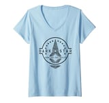 Womens Top Gun Maverick Darkstar China Lake Test Facility V-Neck T-Shirt