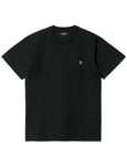 Carhartt WIP Chase Tee - Black Colour: Black, Size: Small