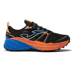 Joma TK. Kubor Men 2201 Negro Naranja Flúor Chaussure de Trail Homme, Noir/Orange Fluo, 45 EU