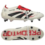 adidas Predator Elite Fold-over Tongue Sg Champagne - Vit/svart/pure Ruby - Soft Ground (Sg), storlek 42