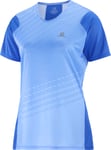 Salomon Sense Aero SS Tee løpetrøye dame PROVENCE/NAUTICAL BL LC1740900 M 2022