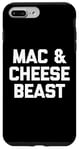 Coque pour iPhone 7 Plus/8 Plus Mac & Cheese Beast T-shirt humoristique avec inscription humoristique