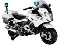 Lasten sähkömoottoripyörä BMW R1200 Police, valkoinen