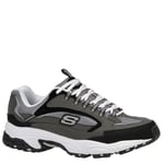 Skechers Men's Stamina-Nuovo Sneaker, Charcoal Black, 5.5 UK