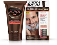 Just For Men Control GX Beard Wash, Reduces Grey With Each Wash For Subtle, â€“