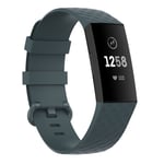 Vattentätt Fitbit Charge 4 etc. band - Blågrönt