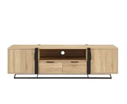 Criterion Capri TV Cabinet Light Oak