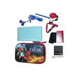 Console Nintendo Ds Lite turquoise reconditionnée + pack house thor stylet ecouteur accesoire + 1 jeux