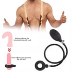 Male Inflatable Penis Extender Stretcher Sleeve Penis Pump Enhancer Enlarge Ring