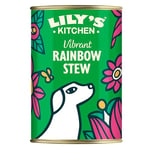 Lily's Kitchen Made with Natural Ingredients Adult Wet Dog Food Tin Vibrant Rainbow Stew 6 x 400g