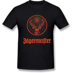 Wunod Jagermeister Music Tour Logo T-shirt för män S