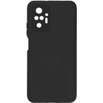 Coque de protection AVIZAR pour Xiaomi Redmi Note 10 Pro - Silicone semi-rigide - Finition douce - Noir