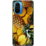 Xiaomi Poco F3 Transparent Mobilskal Ananas