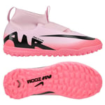 Nike Air Zoom Mercurial Superfly 9 Academy Tf Mad Brilliance - Rosa/sort Barn - Turf (Tf), størrelse 35½