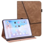 Trolsk Stitched Wallet Cover (iPad mini 7/6) - Brun