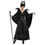 Halloween Törnrosa Häxa Maleficent Klänning För Vuxen Ond Häxa Carnival Cosplay Kostym Outfit Q XL XXL