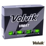 new 12 volvik vimat matte finish green golf balls