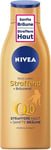 NIVEA Body Lotion Firming + Tanning Q10, Care for a Gentle Tan with Fresh... 