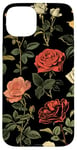 Coque pour iPhone 15 Plus Vintage Botanique Rose Fleur Fille Mignon Floral Plant Mom