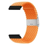 Punottu Kellon ranneke Amazfit GTS - Oranssi