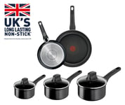 Tefal Titanium Excellence 5 Piece Aluminium Pan Set