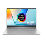 ASUS Vivobook S15 M5506UA 15.6" 3K 120Hz OLED Laptop (AMD Ryzen AI 9 365 Processor, 32GB RAM, 1TB PCIe SSD, UK Layout RGB Backlit Keyboard with Co-Pilot Key, Windows 11 Home)