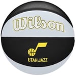 ballons de basket Unisexe, Wilson NBA Team Tribute Utah Jazz Ball, Noir